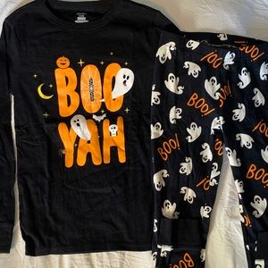 “Boo Yah” Girl’s Halloween Pajama Set